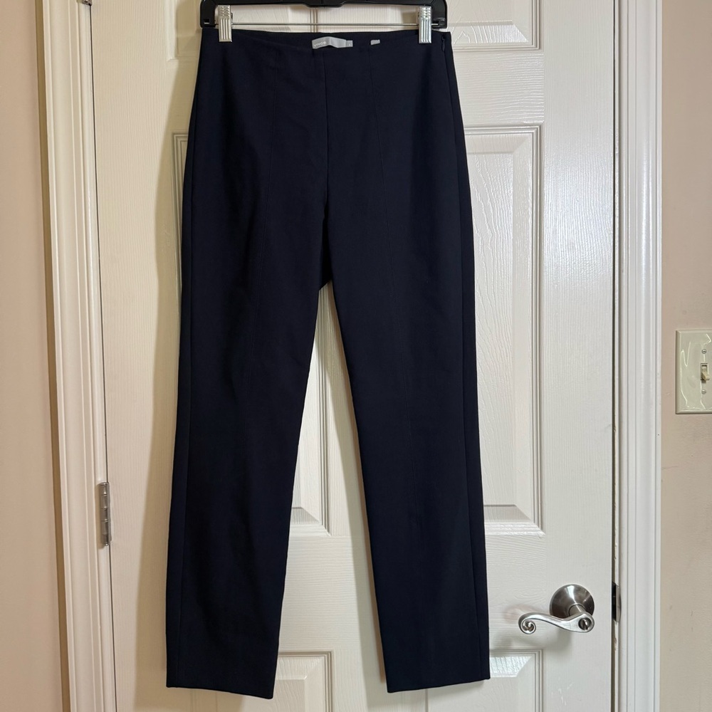 Vince Midnight Blue Seam Ponte Legging Size M - Picture 7 of 12